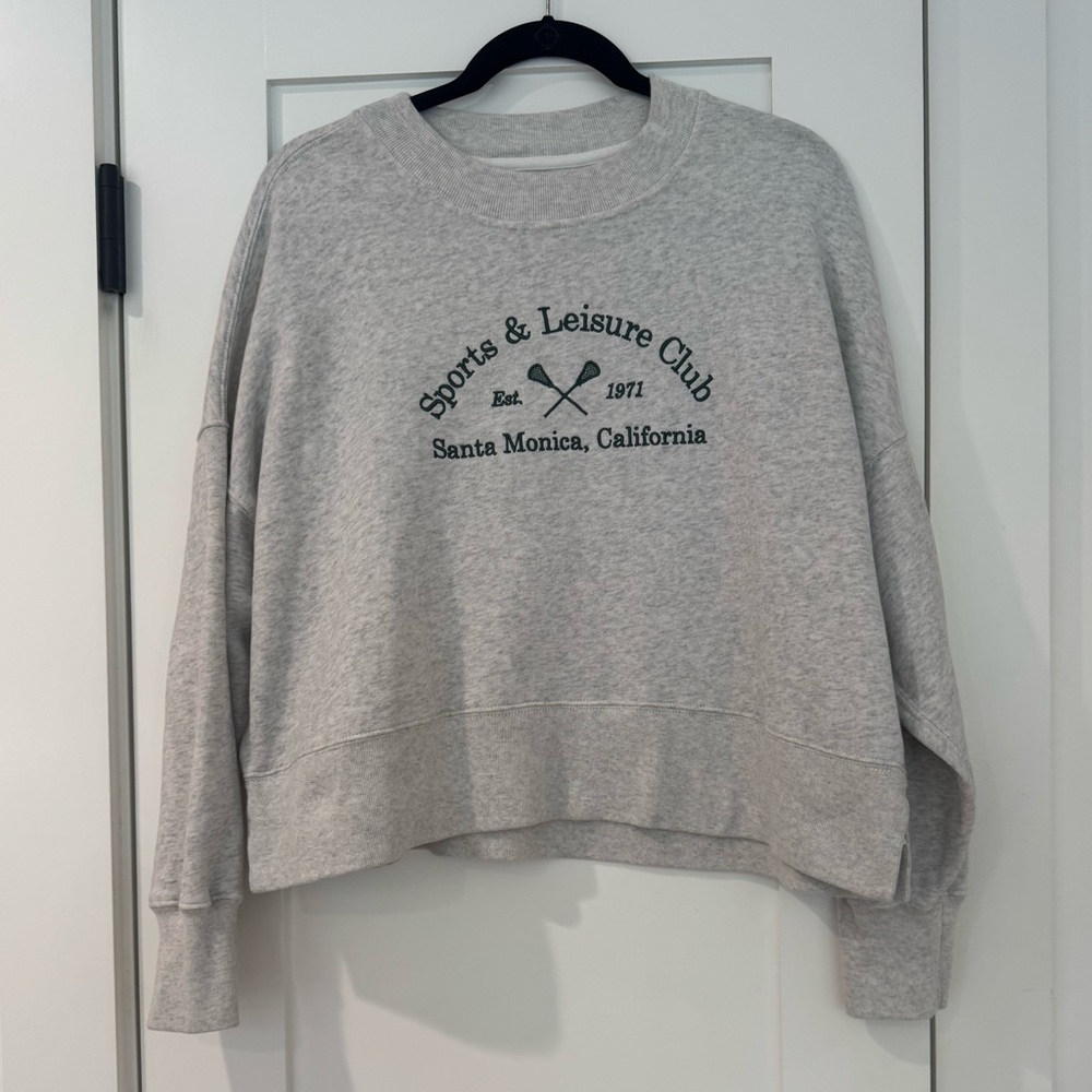 Abercrombie & Fitch Sports & Leisure Club Cropped Crewneck